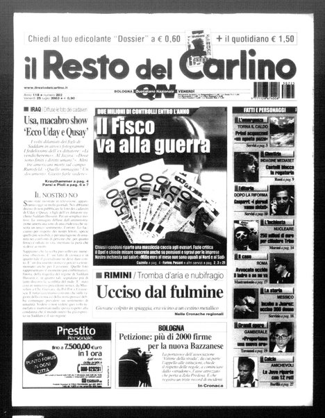 Il Resto del Carlino : giornale dell'Emilia